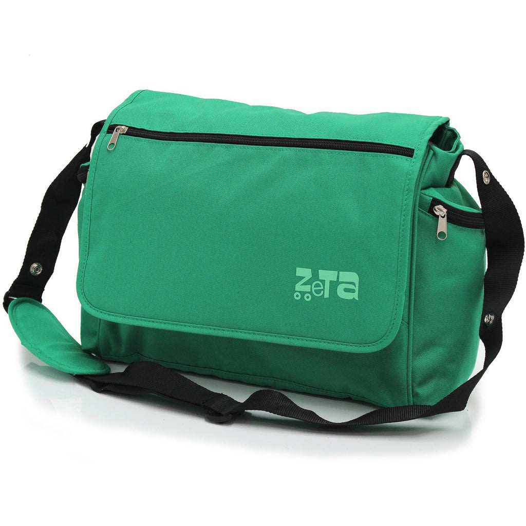Baby Travel Zeta Changing Bag Plain LEAF Complete With Changing Matt - Baby Travel UK
 - 2