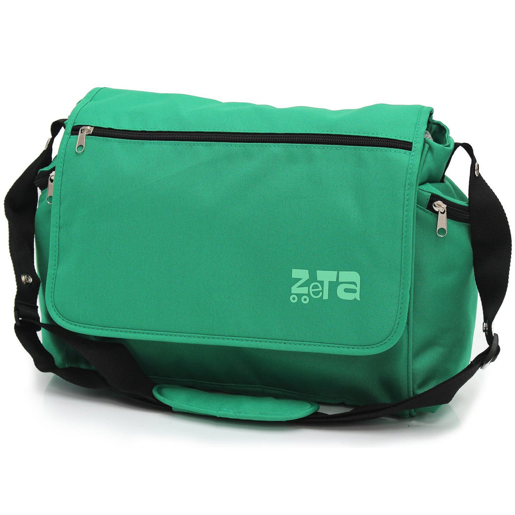 Baby Travel Zeta Changing Bag Plain LEAF Complete With Changing Matt - Baby Travel UK
 - 4