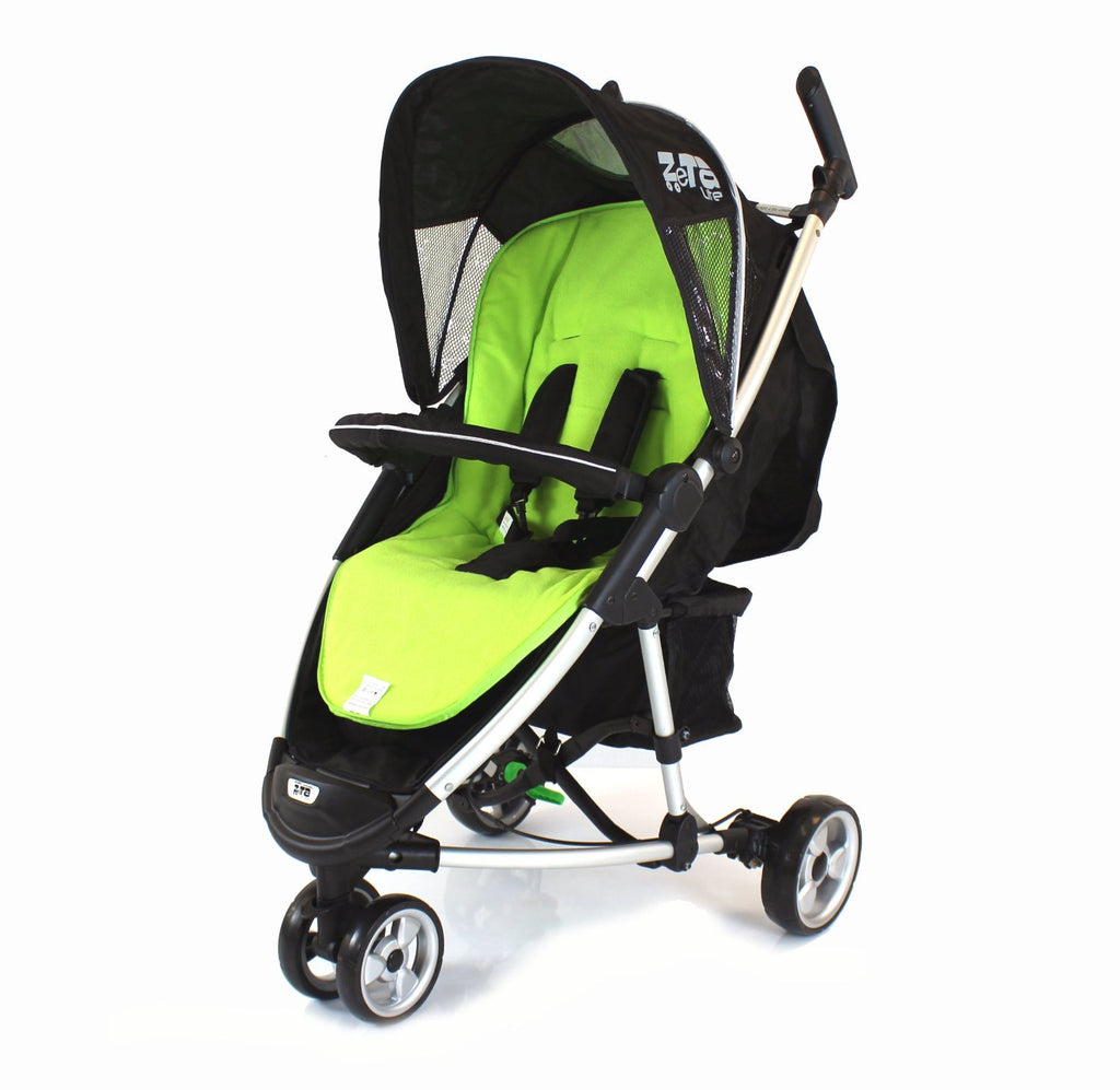 Deluxe 2 In 1 Footmuff For Quinny Zapp - Lime - Baby Travel UK
 - 2