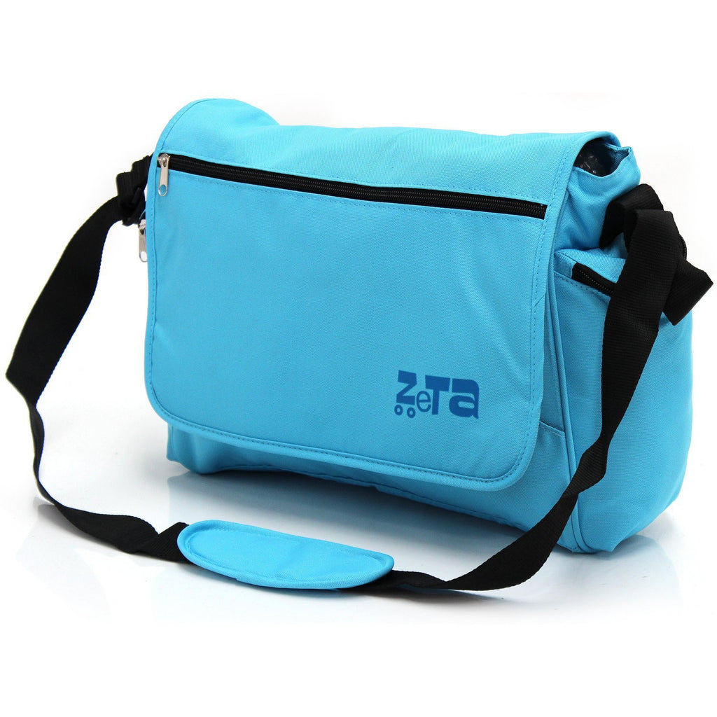 Baby Travel Zeta Changing Bag Ocean (Plain Baby Blue) - Baby Travel UK
 - 2