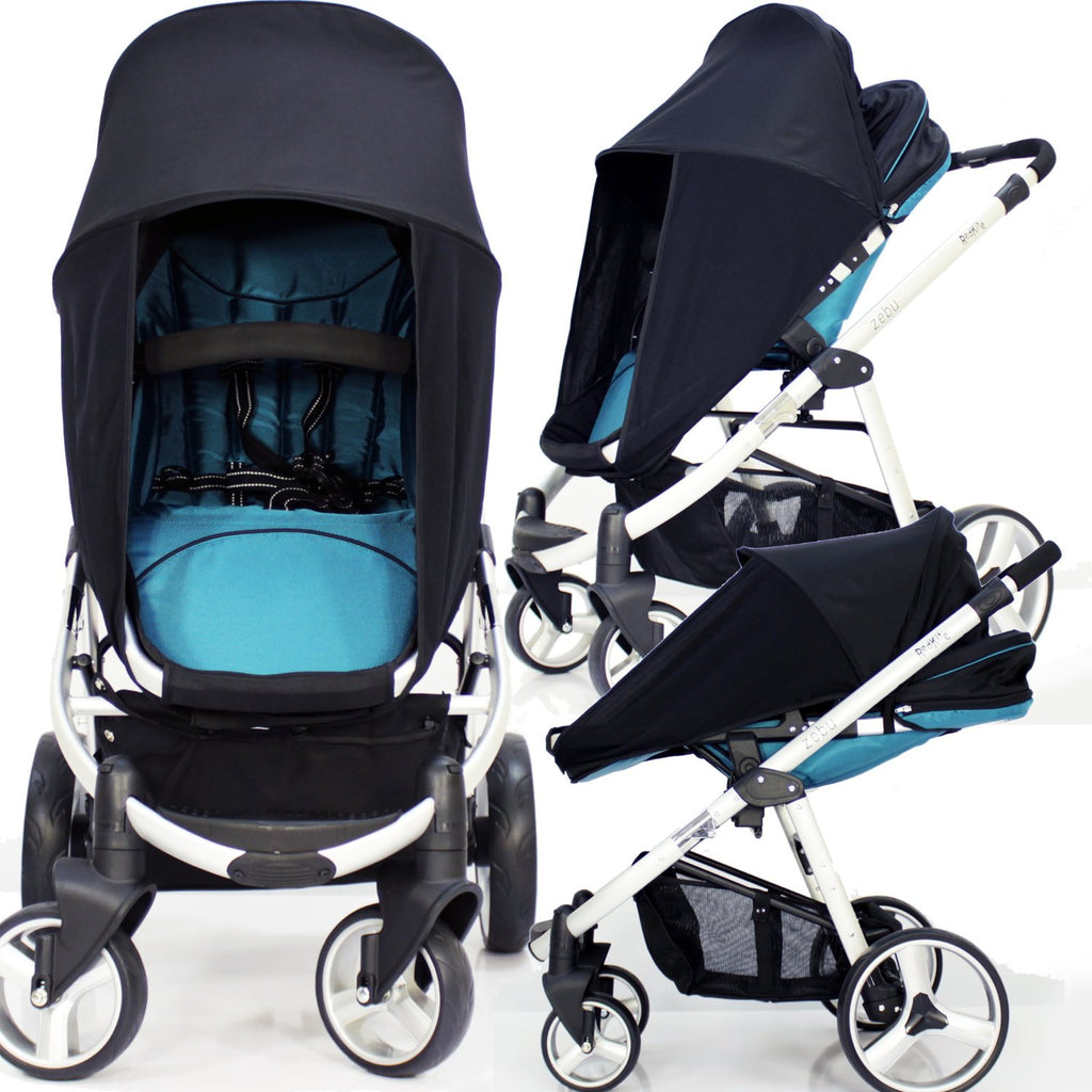 Baby Travel Sunny Sail Stroller Shade Fits Cosatto Memo Cabi Budi 50 Upf - Baby Travel UK
 - 4
