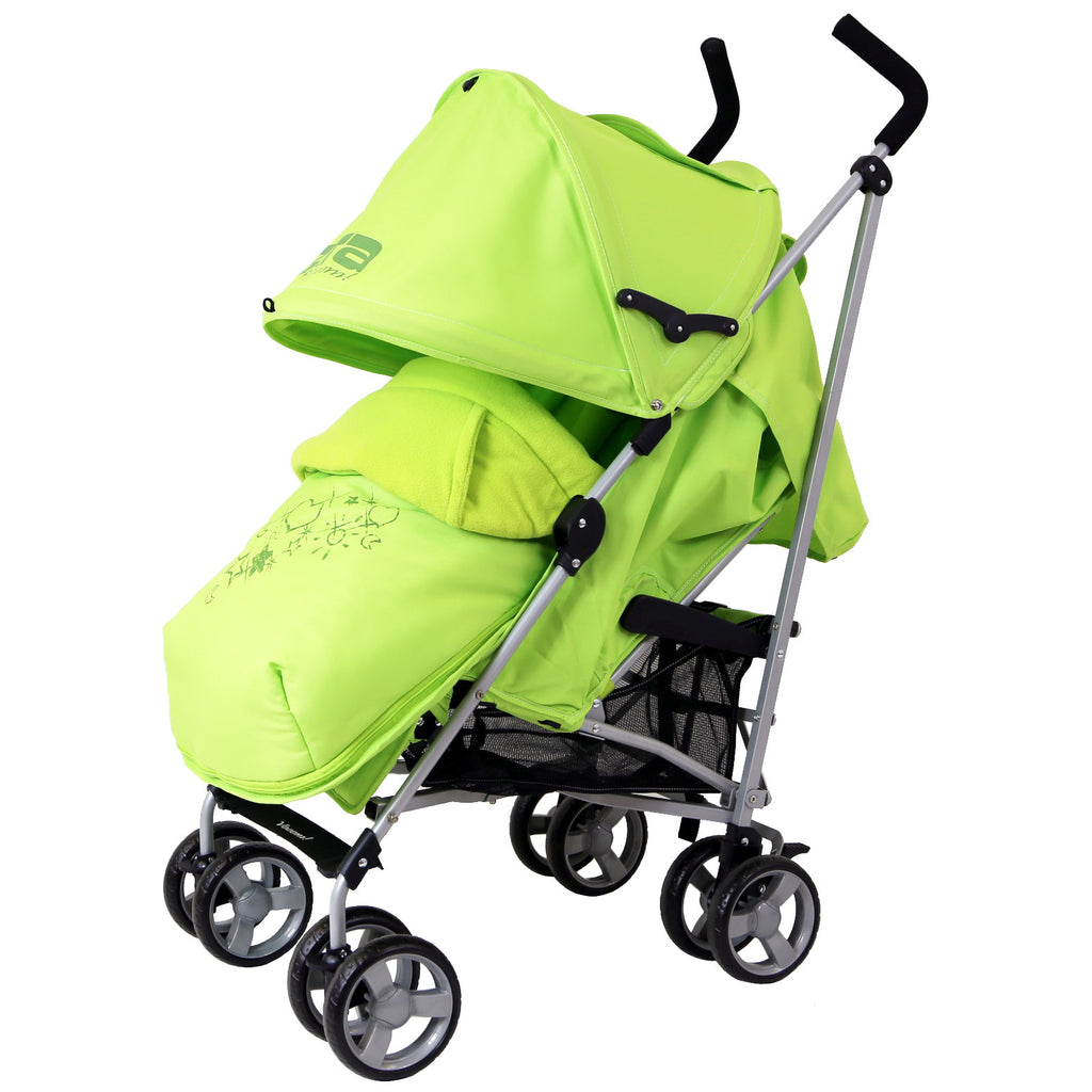 New Baby Stroller Pushchair Buggy With Footmuff Headhugger - Baby Travel UK
 - 1