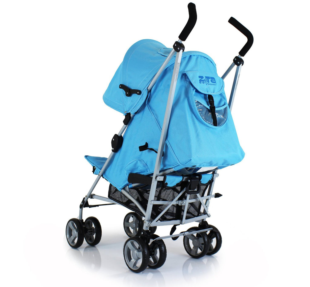 New Zeta Vooom Stroller Blue - Baby Travel UK
 - 6