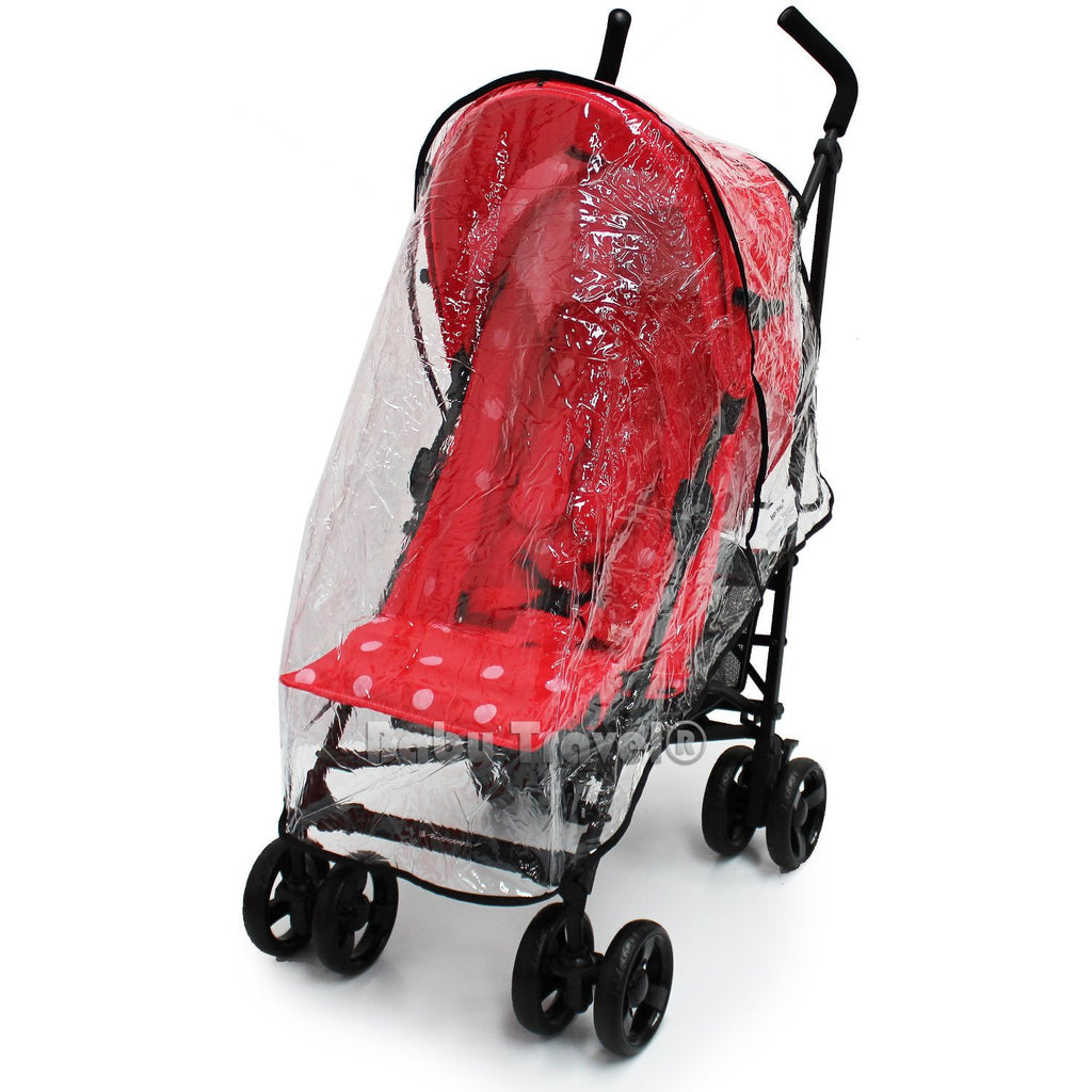 Raincover Throw Over For Zeta Vooom Stroller Buggy Rain Cover - Baby Travel UK
 - 1