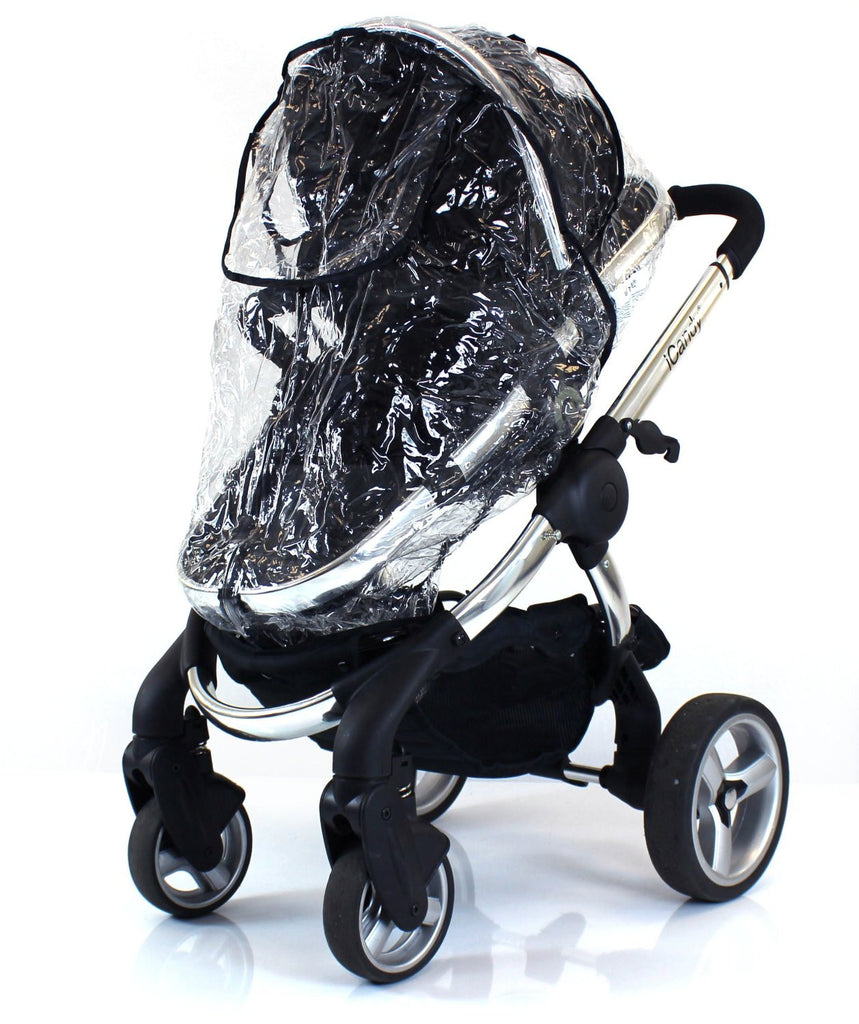 Rain Cover For Obaby Zezu Stroller & Carrycot Raincover All In One Zipped - Baby Travel UK
 - 4