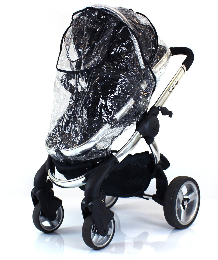 Raincover Mamas And Papas Mylo Carrycot Ventilated Rain Cover - Baby Travel UK
 - 5